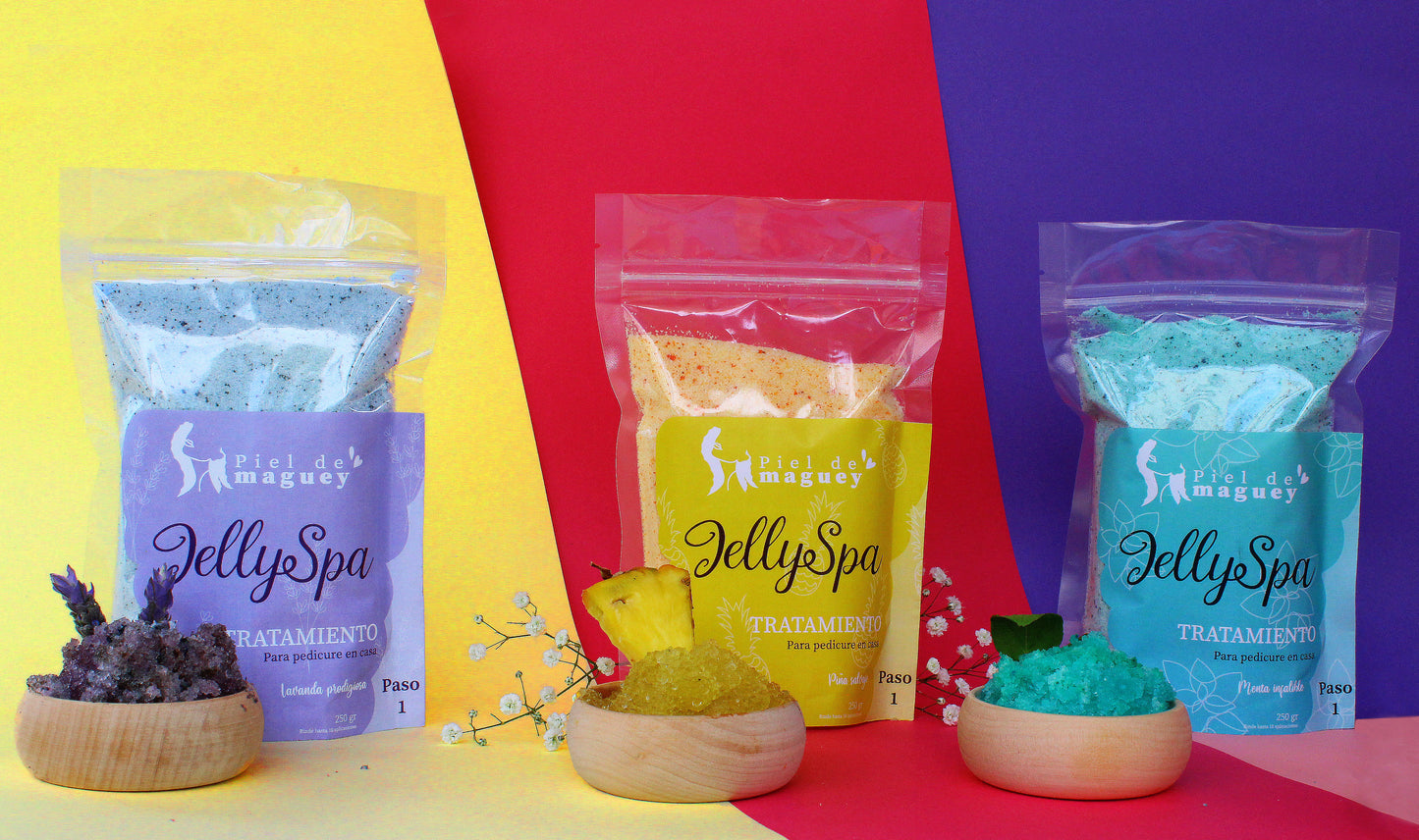 Kit 5 Jelly Spa de 250gr c/u