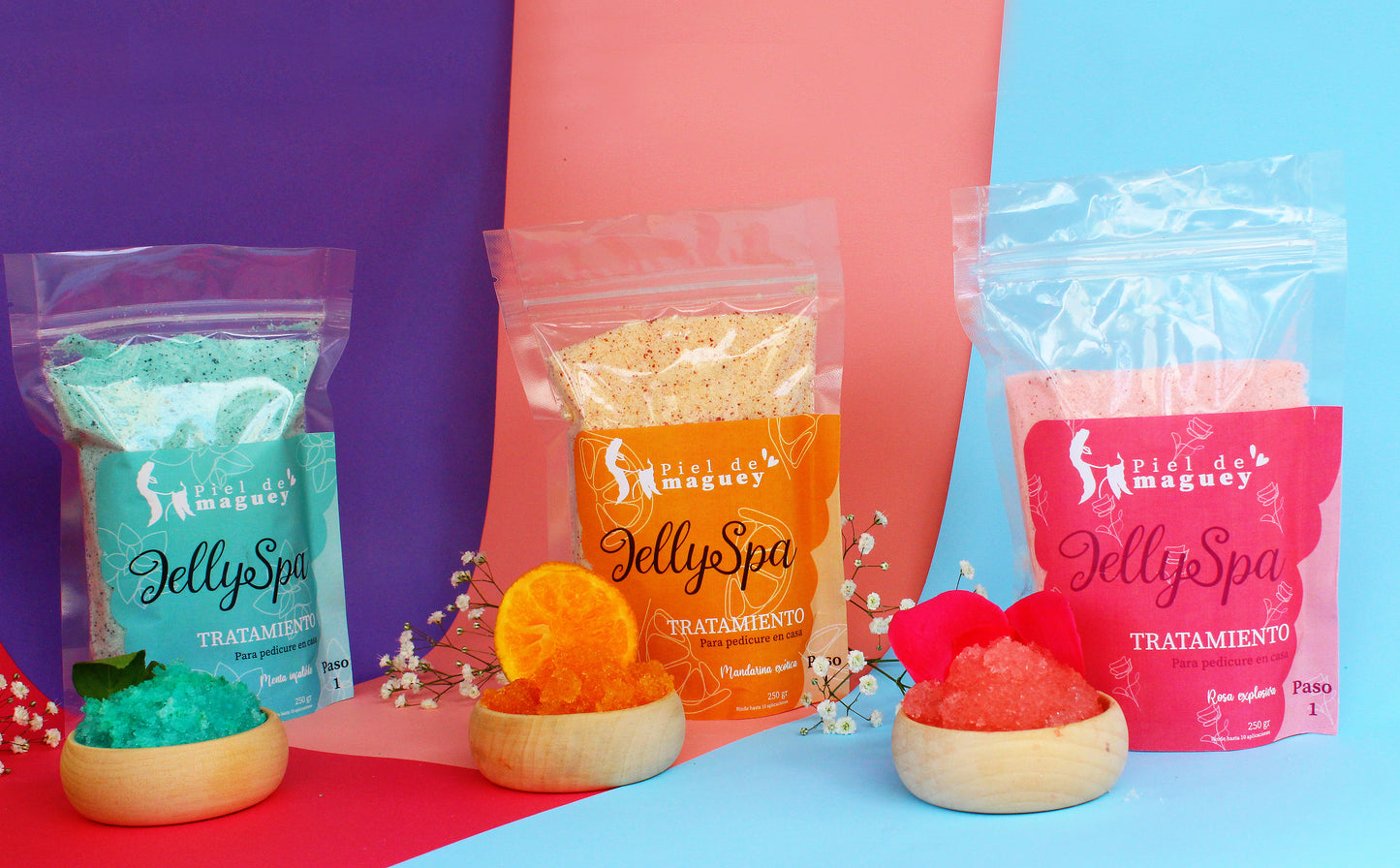Kit 5 Jelly Spa de 250gr c/u