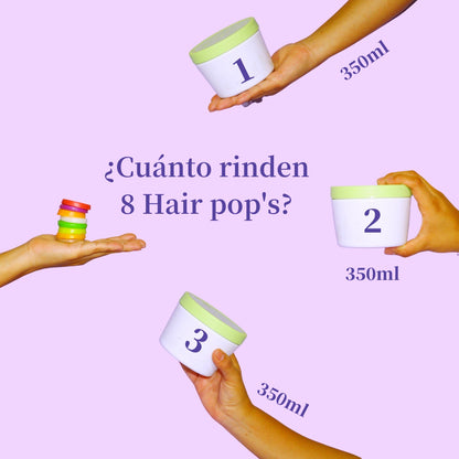 Hair Pops en bolsa  (16 Piezas)